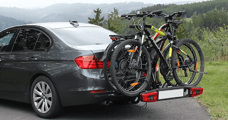 Bike carriers for towbars