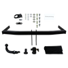 AUTO-HAK Towbar detachable incl. TowTec electrical set 7pins universal