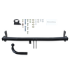 AUTO-HAK Towbar rigid incl. TowTec electrical set 7pins specific