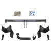 AUTO-HAK Towbar rigid incl. TowTec electrical set 7pins universal