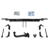 AUTO-HAK Towbar detachable incl. TowTec electrical set 7pins universal