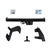 GDW  Towing hitch with 2-hole flange ball