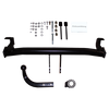 Westfalia Towbar rigid with screwed-on ball head