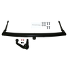 Westfalia Towbar detachable incl. TowTec electrical set 7pins universal