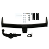 Westfalia Towbar detachable Towball inserted from the rear