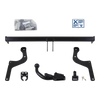 Brink Towbar detachable incl. TowTec electrical set 7pins universal