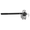 Quick clamping system for bicycle carriers