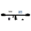 Westfalia Towbar detachable incl. TowTec electrical set 7pins universal