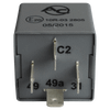 Indicator relay european plug-in arrangement