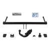 Brink Towbar detachable incl. TowTec electrical set 7pins universal