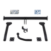 GDW Towbar rigid with screwed-on ball head