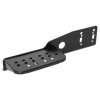 Universal step, left for towing brackets with