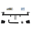 AUTO-HAK Towbar rigid incl. TowTec electrical set 7pins universal