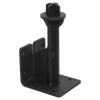 Wall mounting for bicycle carriers