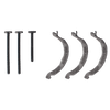 Thule 889-5 adapter on square profile for bike carrier ProRide 598