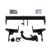 AUTO-HAK Towbar detachable incl. TowTec electrical set 7pins universal