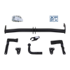 GDW Towbar rigid incl. TowTec electrical set 7pins universal