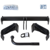 Hak-Pol Towbar rigid with screwed-on ball head