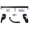 Hak-Pol Towbar rigid incl. TowTec electrical set 7pins specific