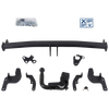 GDW Towbar detachable incl. TowTec electrical set 7pins specific