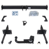 GDW Towbar detachable incl. TowTec electrical set 7pins specific