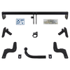 AUTO-HAK Towbar rigid incl. TowTec electrical set 7pins universal