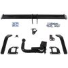GDW Towbar detachable incl. TowTec electrical set 7pins specific