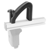 Load stops for roof carriers