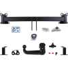 Westfalia Towbar detachable incl. TowTec electrical set 7pins specific