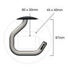 Rhino ladder holder SafeClamp