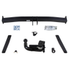 GDW Towbar detachable incl. TowTec electrical set 7pins universal
