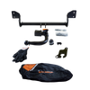 TowCar Towbar detachable incl. TowTec electrical set 7pins universal