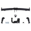 GDW Towbar detachable incl. TowTec electrical set 7pins universal