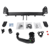Westfalia Towbar detachable incl. TowTec electrical set 7pins specific