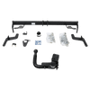 GDW Towbar detachable incl. TowTec electrical set 7pins universal