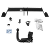 GDW Towbar detachable incl. TowTec electrical set 7pins universal