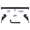 Hak-Pol Towbar rigid with screwed-on ball head