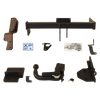 GDW Towbar detachable incl. TowTec electrical set 7pins universal