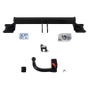 TowCar Towbar detachable Towball inserted from below