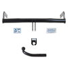HOOK Towbar rigid incl. TowTec electrical set 7pins universal