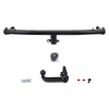 Westfalia Towbar detachable incl. TowTec electrical set 7pins universal
