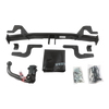 Westfalia Towbar detachable incl. TowTec electrical set 7pins universal