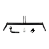 TowCar Towbar rigid incl. TowTec electrical set 7pins specific