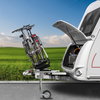 Extension of the fold-down function bicycle carrier Eufab BC260