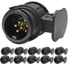 10 Mini short adapter 13 to 7 pole
