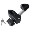 Short holding bracket for bike carriers EUFAB