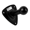 Wall mounting for bicycle carriers