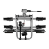 Wall mounting for bicycle carriers