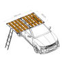 Roof tent platform CampUp Karma kit