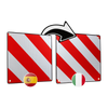 Warning sign for Spain and Italy